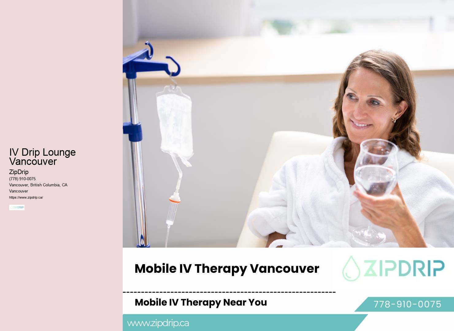 Mobile IV Therapy Experts