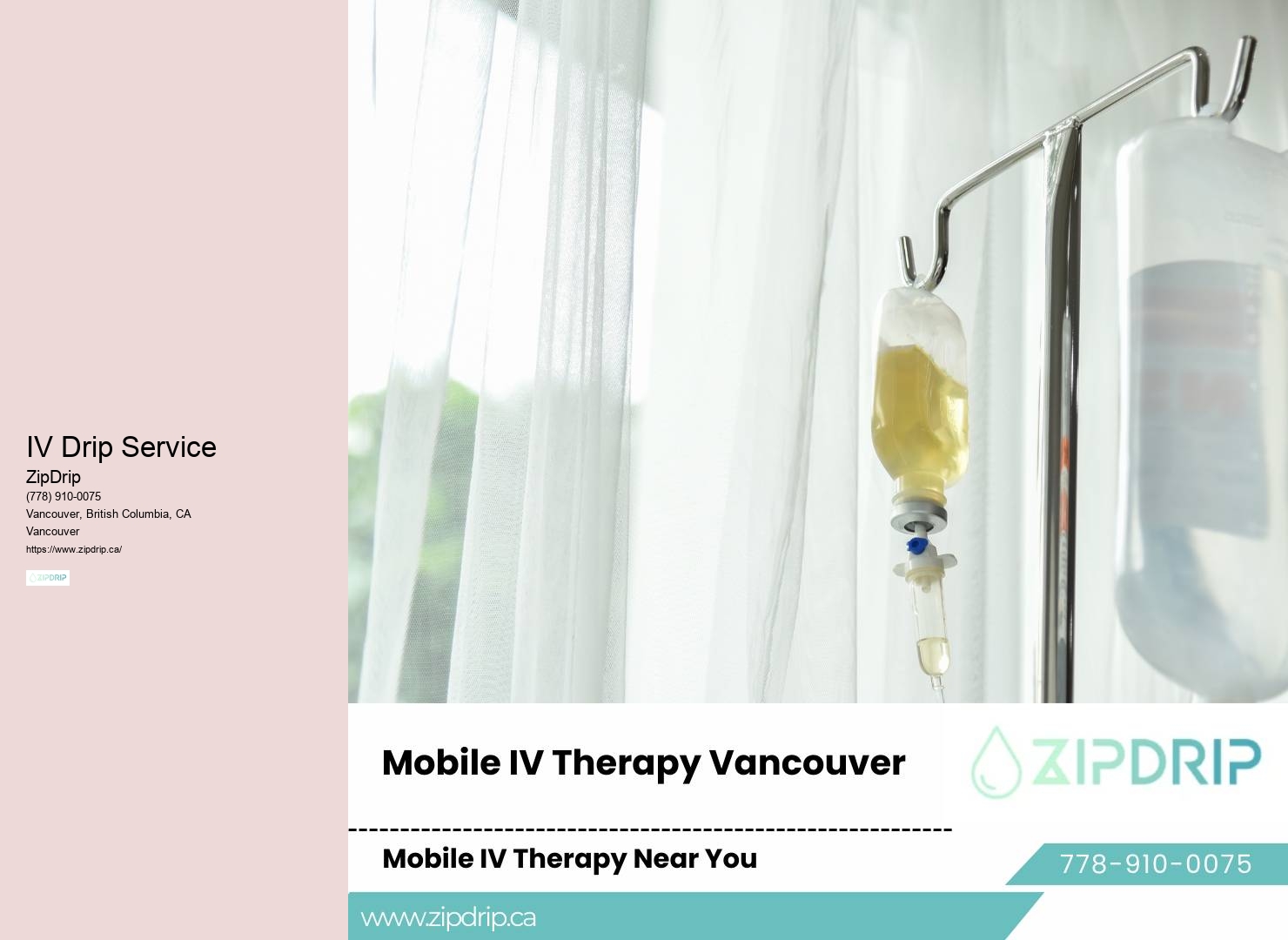 Convenient IV Infusions