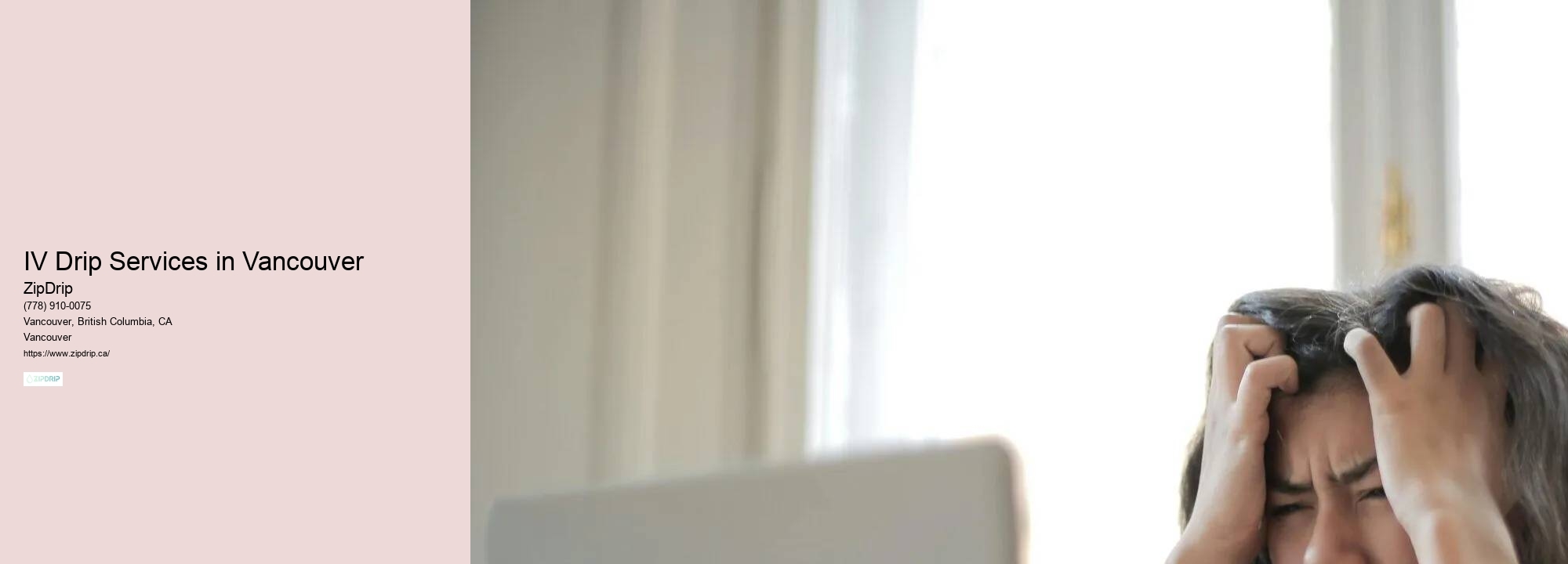 IV Therapy for Detox and Recovery Vancouver