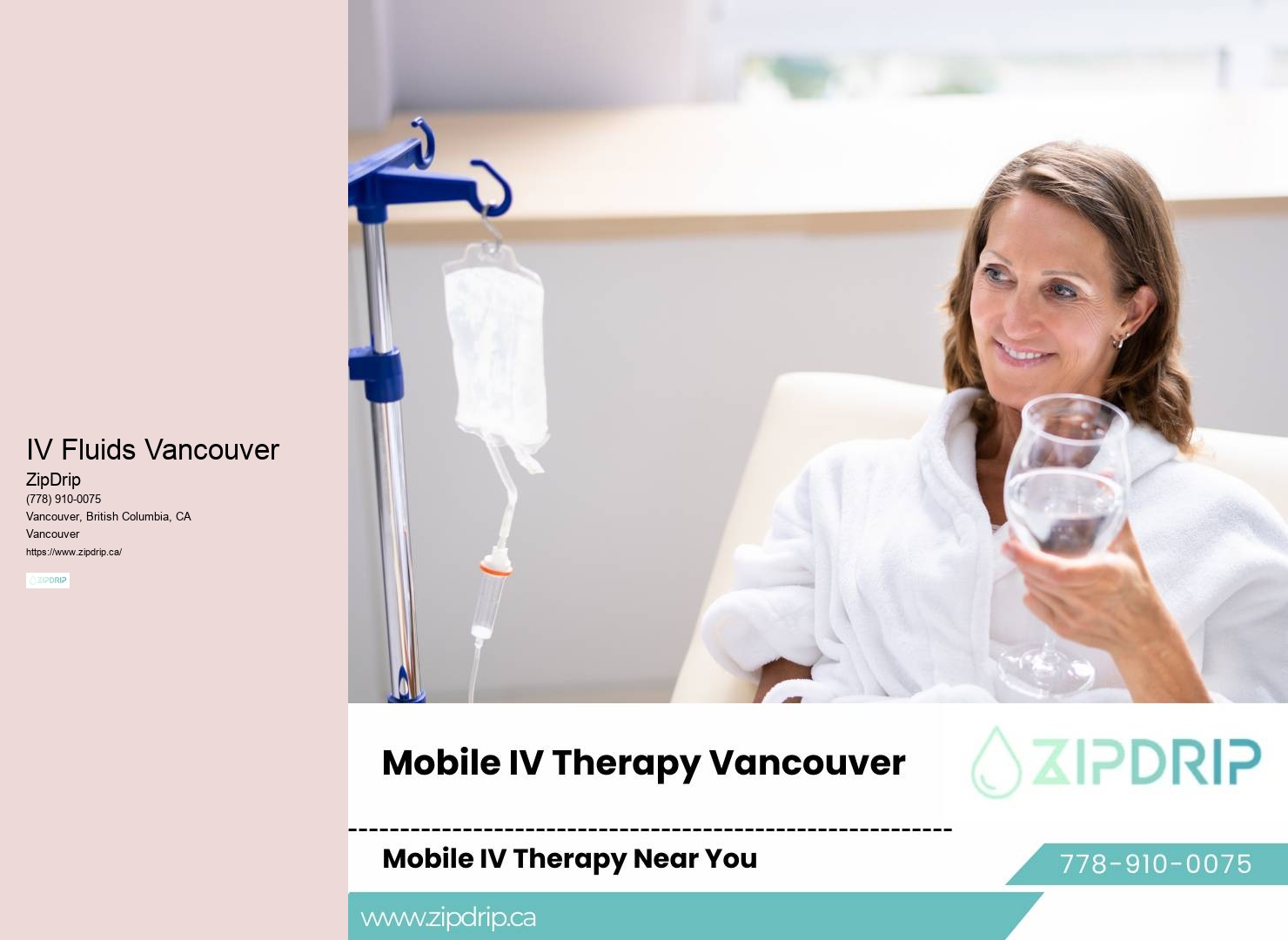 Best IV Therapy Vancouver