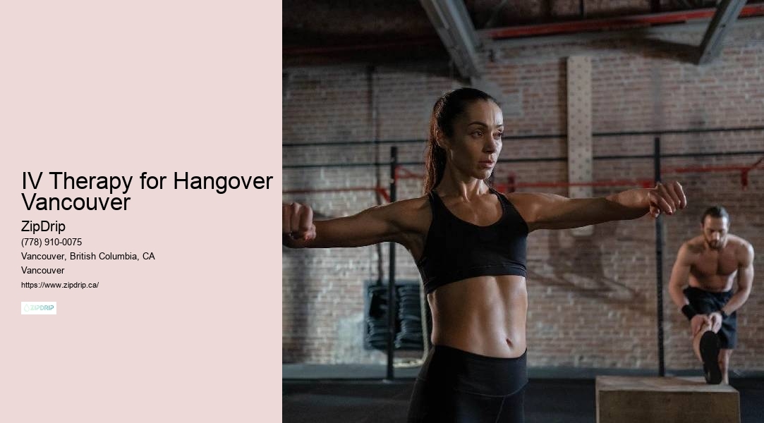 IV Therapy for Hangover Cure Vancouver