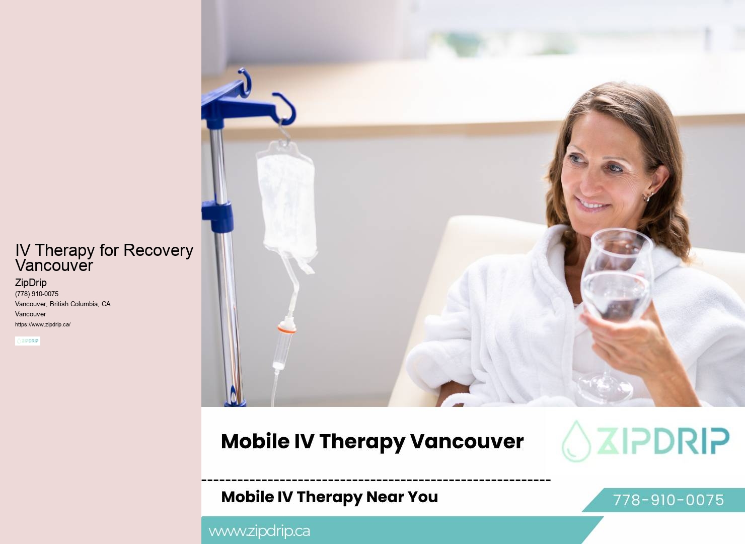 Vancouver Mobile IV Nutrient Infusion