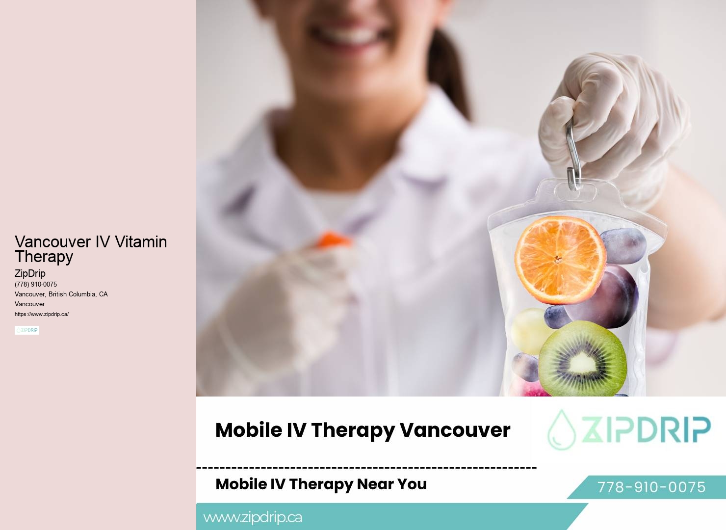 IV Therapy for Athletes Vancouver