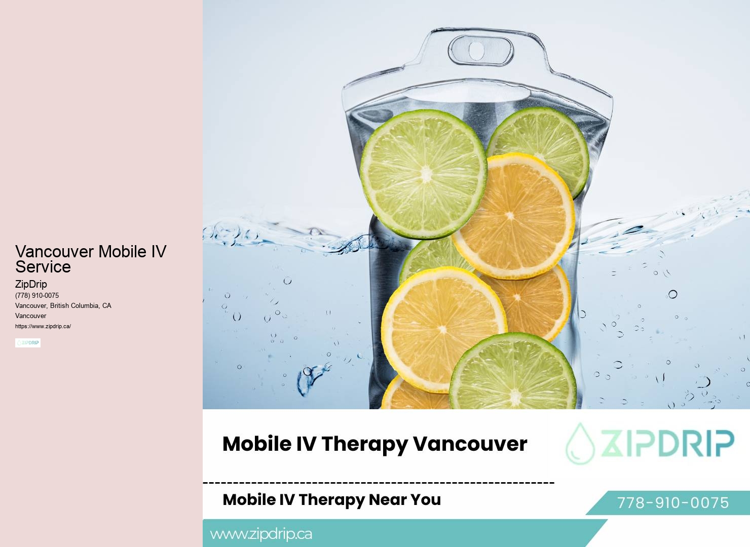 IV Therapy for Rejuvenation