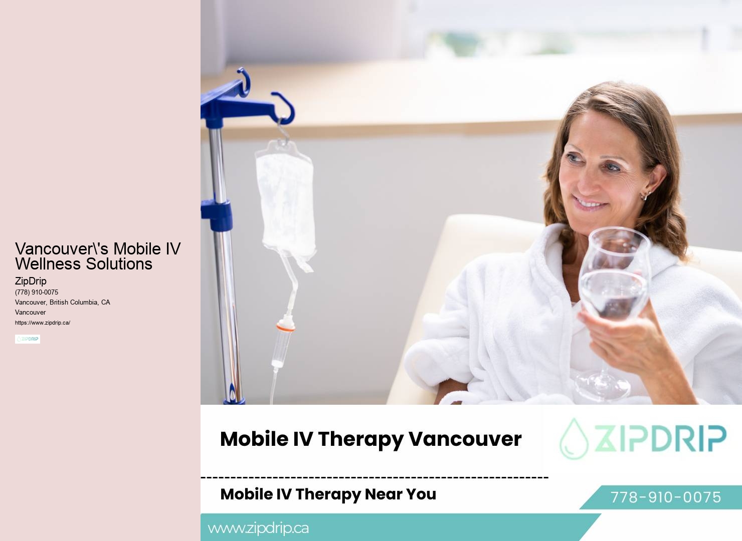 Home Wellness IV Treatments