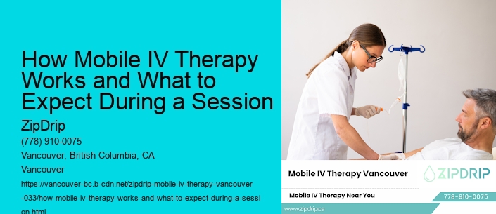 How Mobile IV Therapy Works and What to Expect During a Session