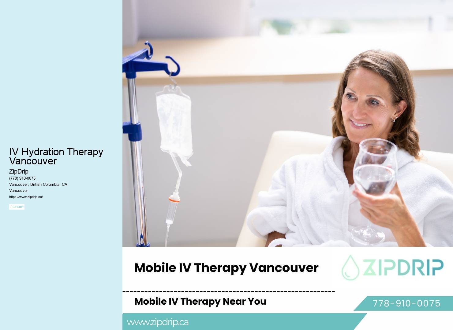 IV Therapy for Jet Lag IV Hydration Therapy Vancouver