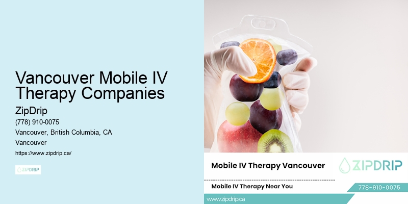 Vancouver Mobile IV Therapy Companies