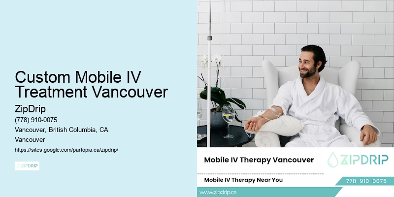 Custom Mobile IV Treatment Vancouver
