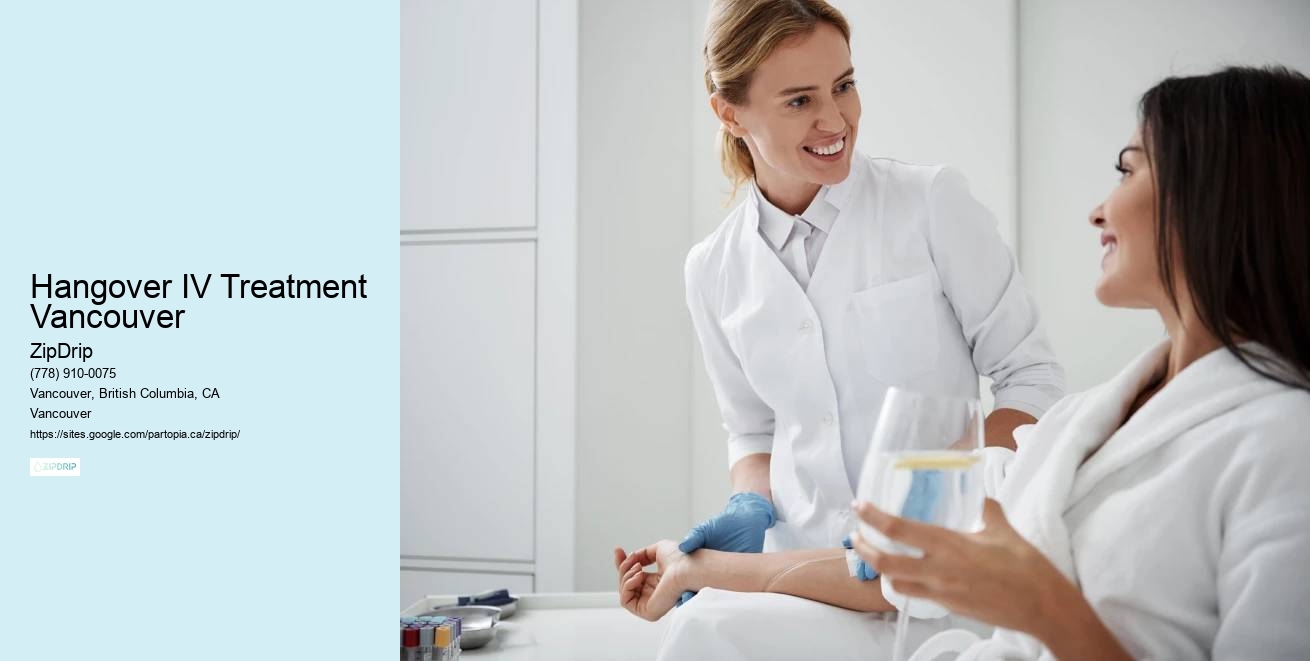 Hangover IV Treatment Vancouver In-Home IV Services