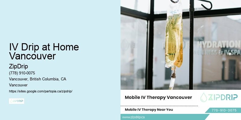 IV Drip at Home Vancouver