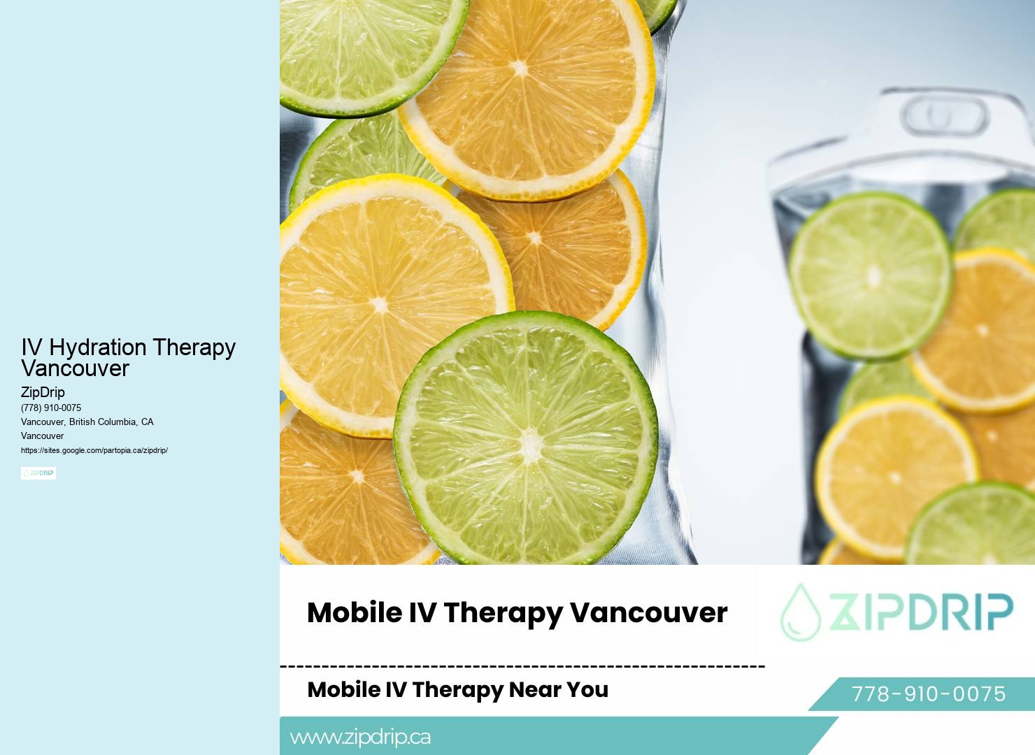 IV Therapy for Busy Professionals IV Hydration Therapy Vancouver