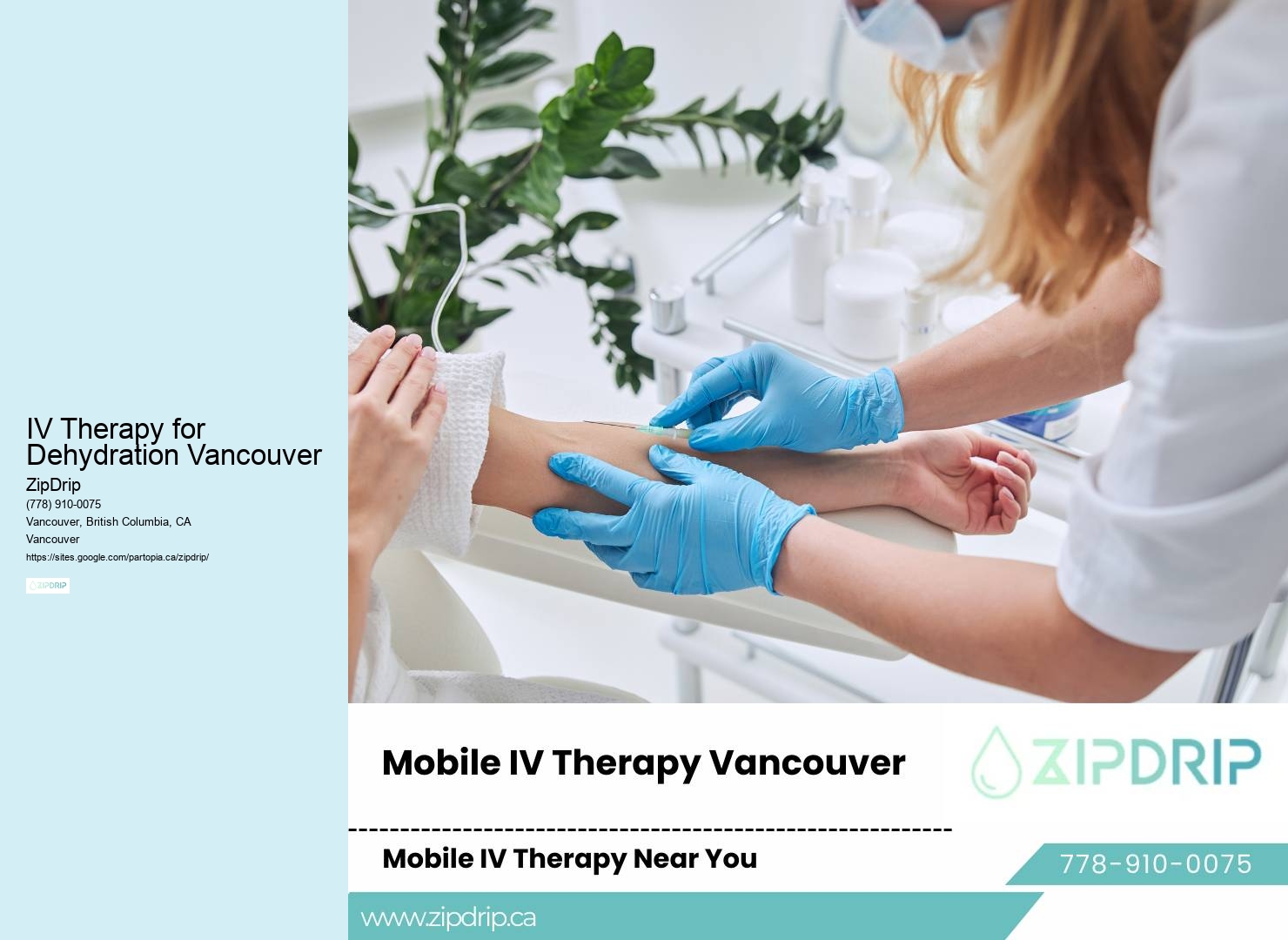IV Therapy for Wellness and Vitality IV Therapy for Dehydration Vancouver