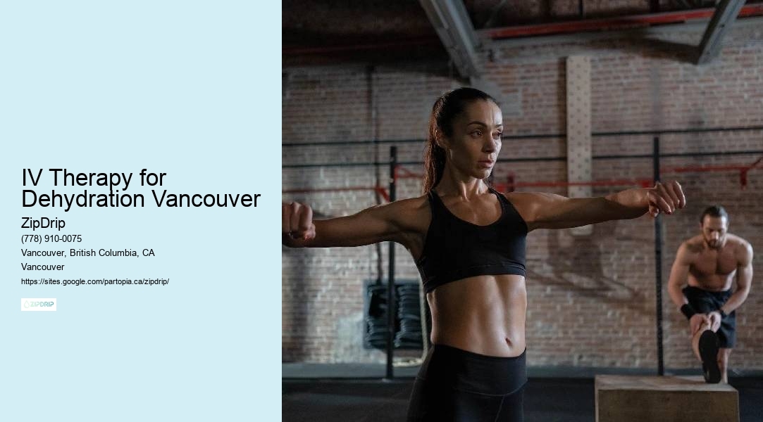 IV Therapy for Dehydration Vancouver IV Therapy For Physical Performance
