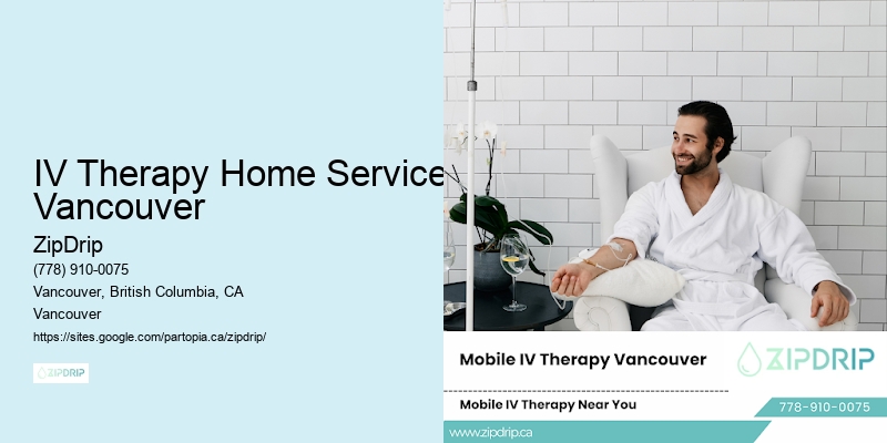 IV Therapy Home Service Vancouver