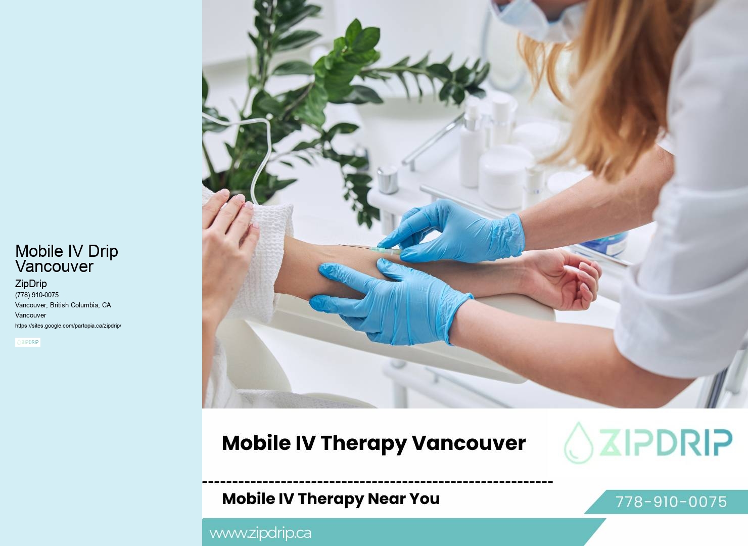 IV Drip at Home Mobile IV Drip Vancouver