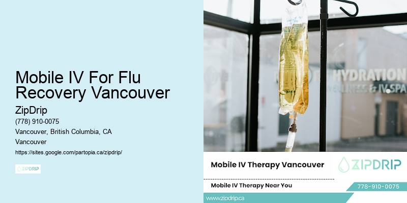 Mobile IV For Flu Recovery Vancouver