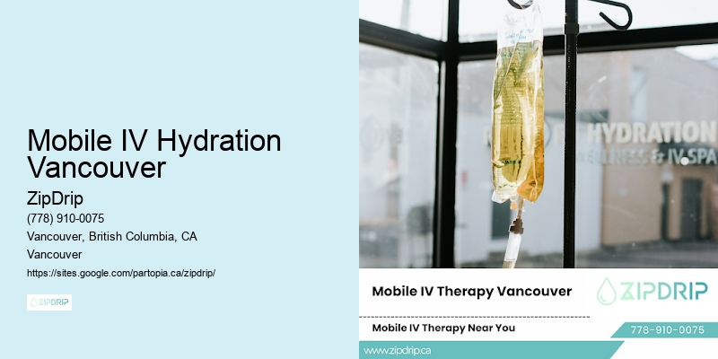 Mobile IV Hydration Vancouver