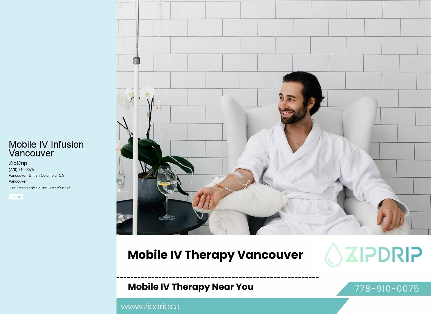 Fast IV Therapy Solutions Mobile IV Infusion Vancouver