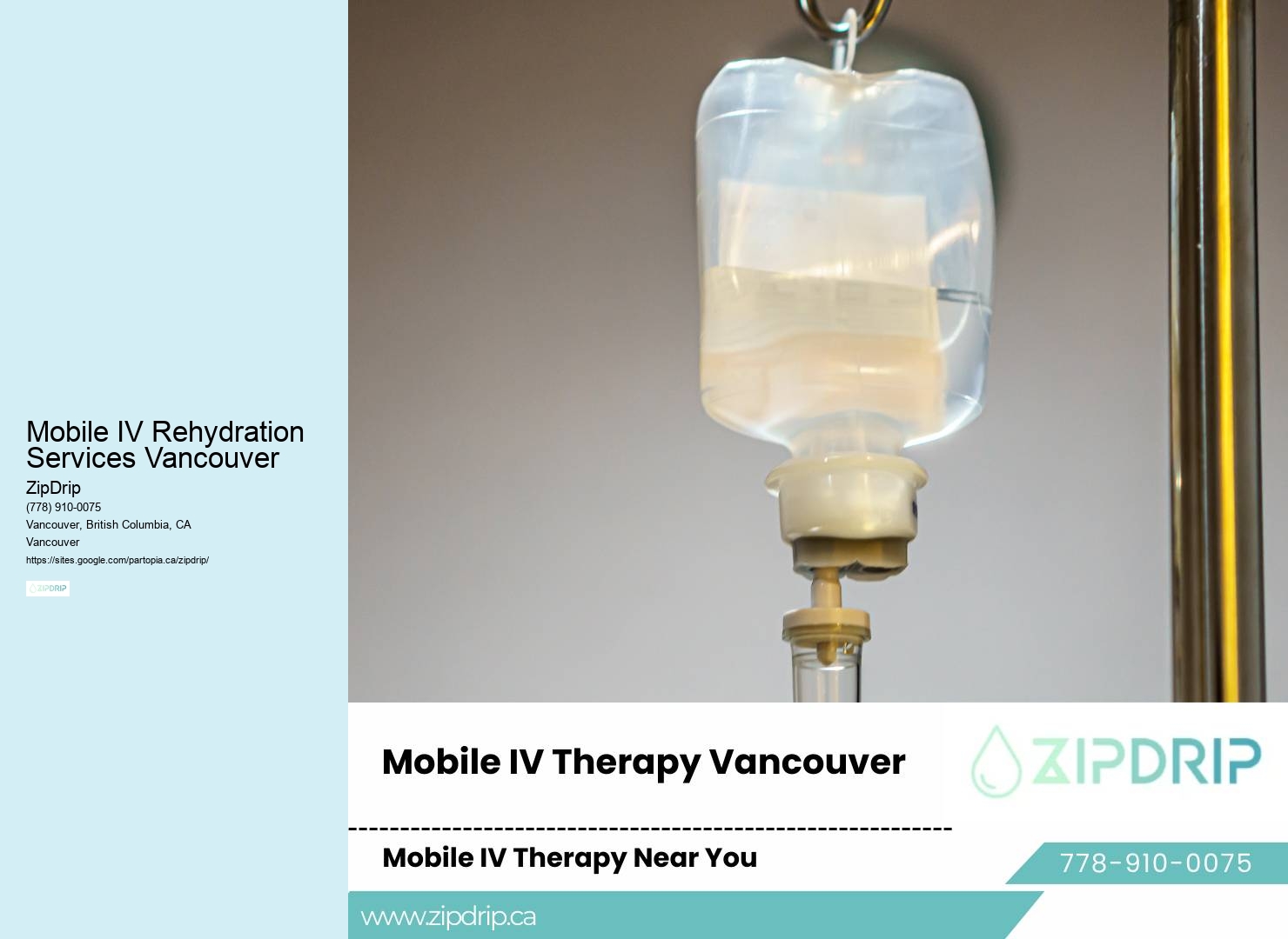 Mobile IV Therapy for Active Lifestyle Mobile IV Rehydration Services Vancouver
