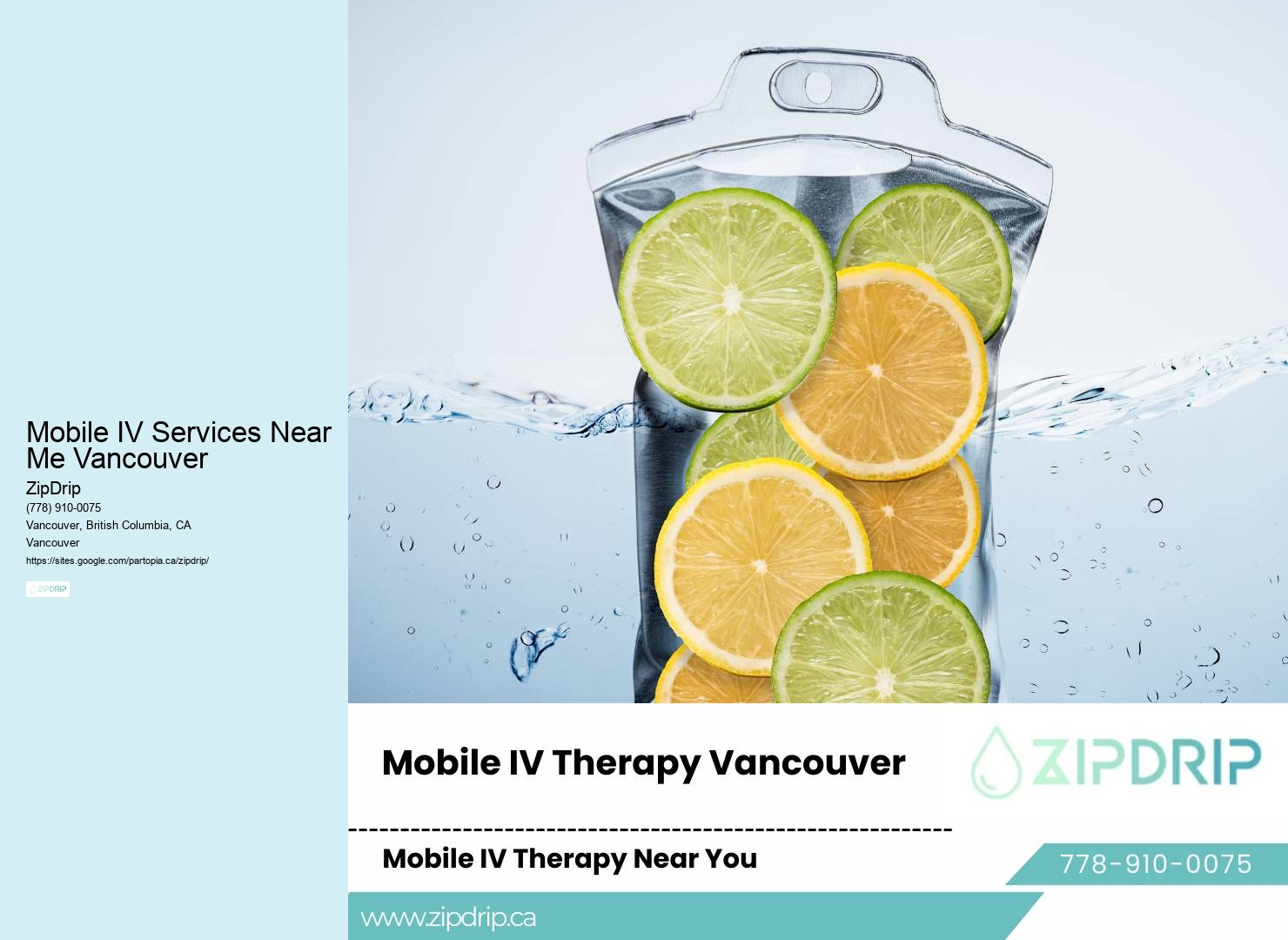IV Hydration Therapy Near Me Mobile IV Services Near Me Vancouver