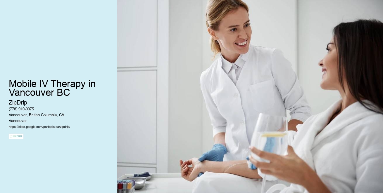 At-Home IV Hydration Mobile IV Therapy in Vancouver BC
