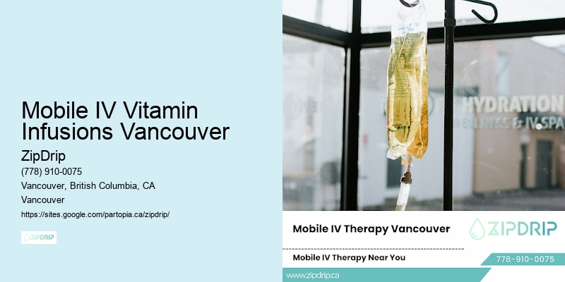 Mobile IV Vitamin Infusions Vancouver