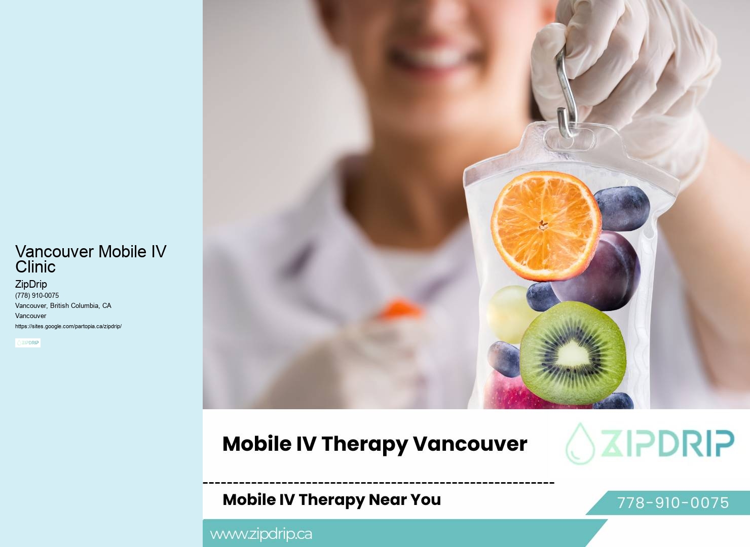 Mobile IV Therapy With Personalized Treatment