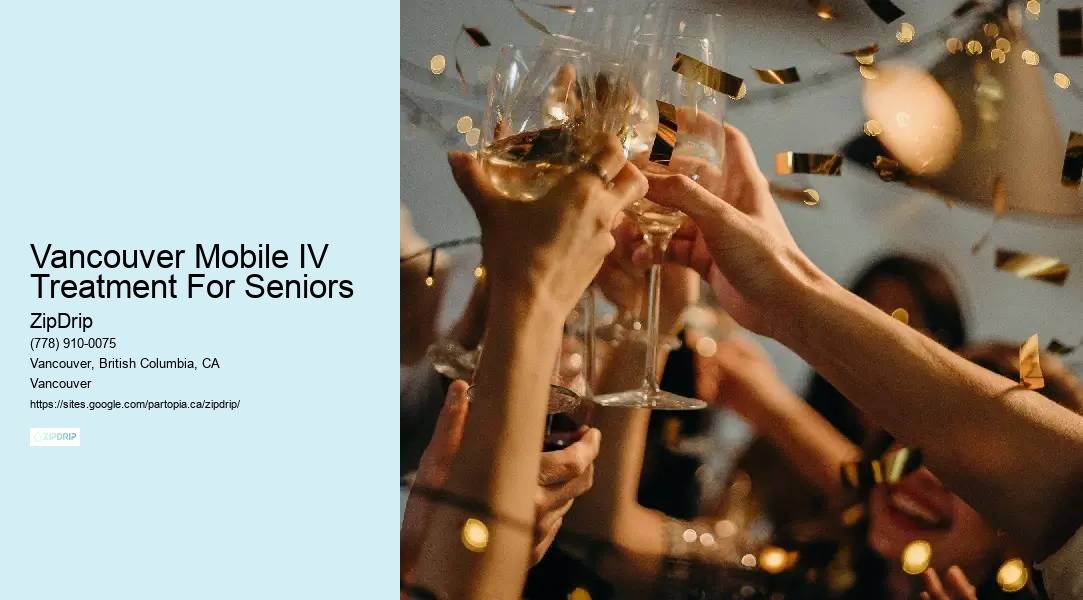 IV Vitamin Infusions Vancouver Mobile IV Treatment For Seniors