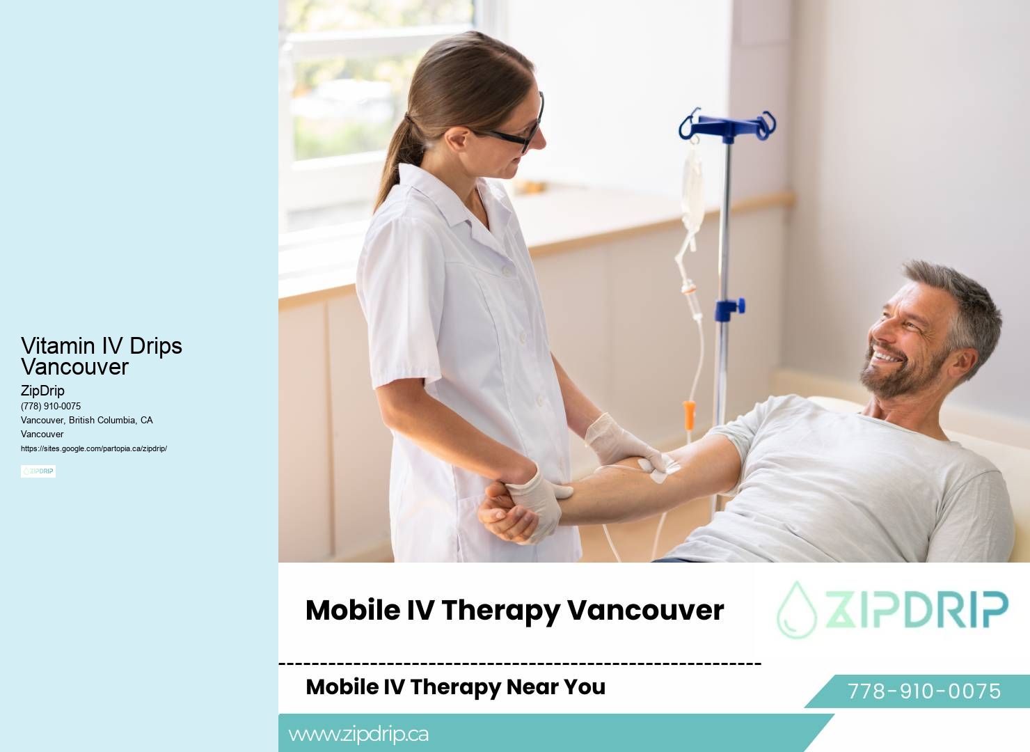 Mobile IV Hydration for Festivals Vitamin IV Drips Vancouver