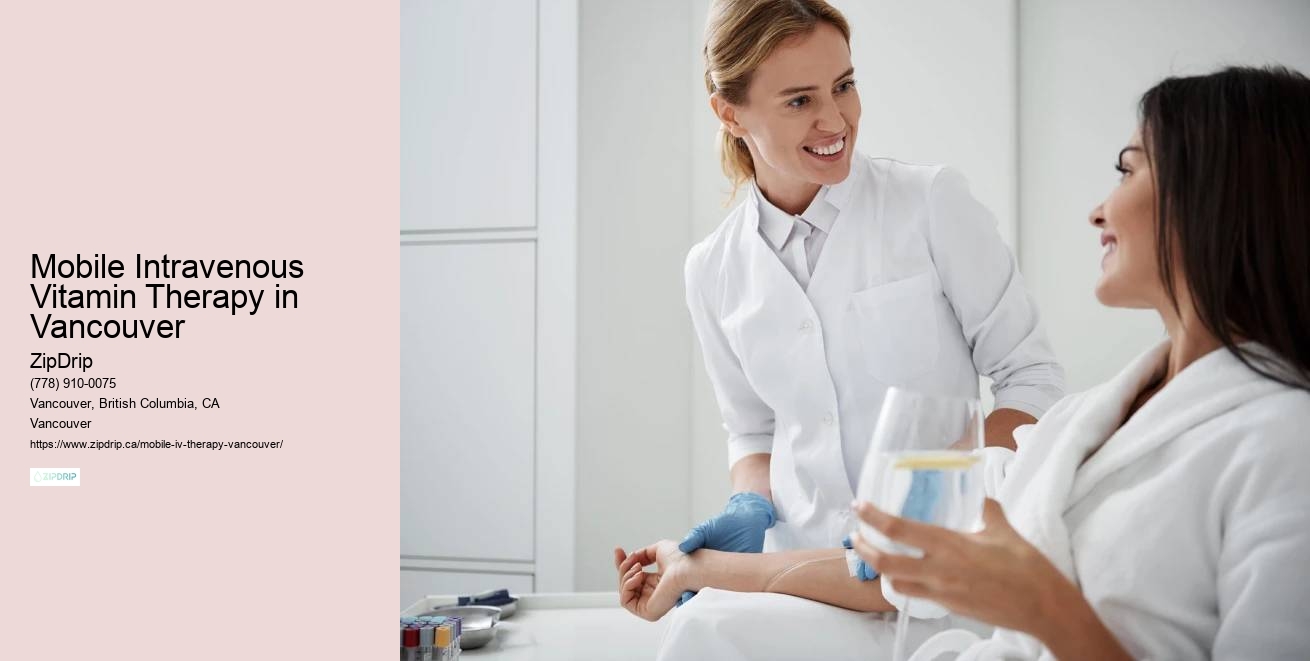Vancouver mobile IV infusion treatment