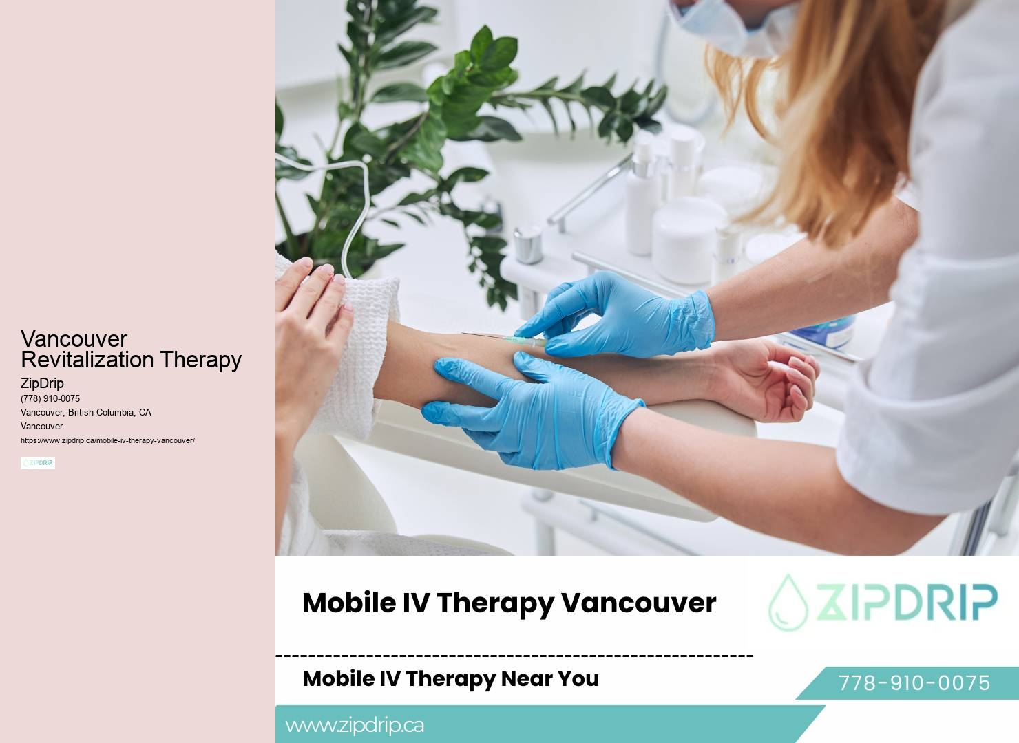 Vancouver On-Demand IV Hydration