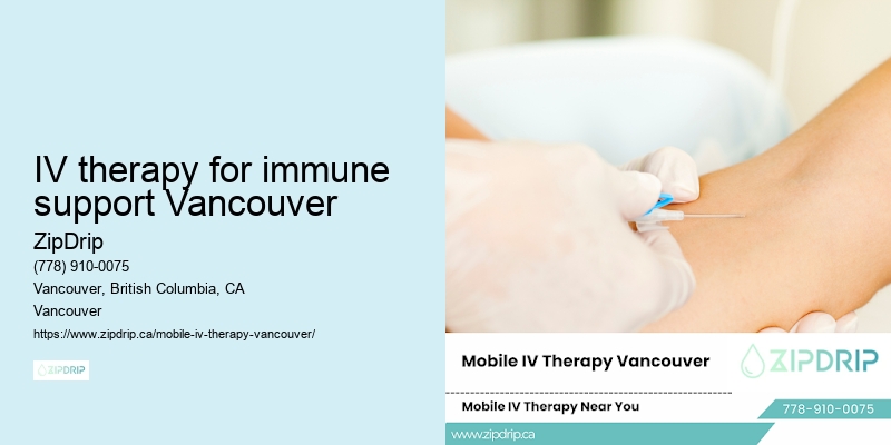 IV therapy for immune support Vancouver