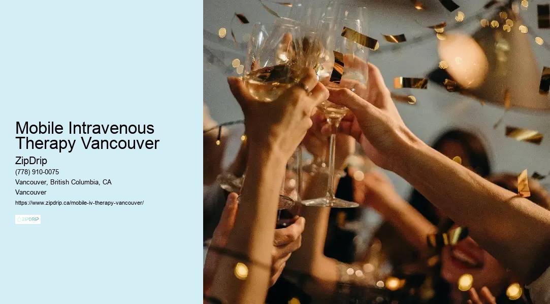 Mobile IV therapy for hangovers Mobile Intravenous Therapy Vancouver