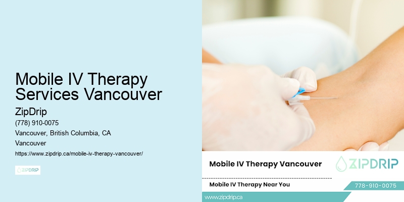 Mobile IV Therapy Services Vancouver