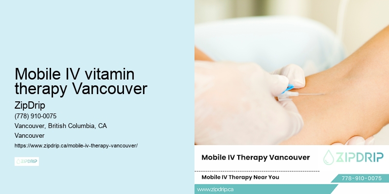 Mobile IV vitamin therapy Vancouver